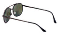 Color Mirror Aviator Bifocal Sunglasses - Metal Spring Hinge UV Reading Glasses