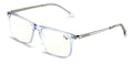 Large Premium Men Blue Light Blocking Reading Glasses - TR90 Readers Eyeglasses - Vision World