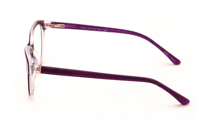 Women Cateye Fashion Acetate Non-prescription Glasses Clear Lens Eyeglasses Fram - Vision World