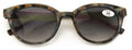 Women Round Progressive Bifocal Reading Sunglasses - No Line - Zero Power On top