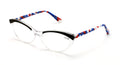 Women Cateye Slim Vintage Reader Acetate Reading Glasses - 2 Tone Pointed Tip - Vision World