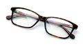 Rectangular RX'Able Acetate Non-prescription Glasses Frame Clear Lens Eyeglasses - Vision World