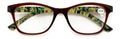 Women Floral Clear Progressive Reading Glasses - Zero Power on Top - No Bubble
