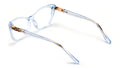 Women Premium Acetate Big Lens Cateye Reading Glasses with Gold Accent - Readers