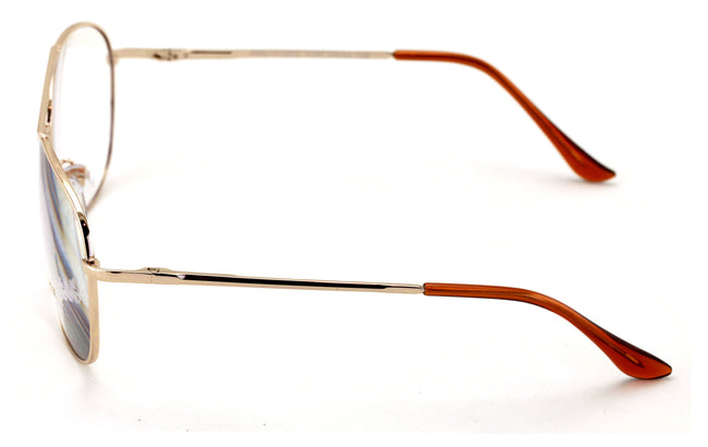 Aviator Progressive Clear Lens No Line Reading Glasses Tri-Focal Reader Spring - Vision World