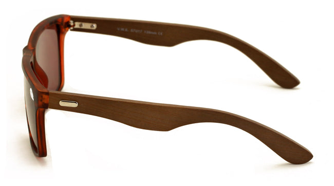 Men Genuine Bamboo Large Full Lens Sunglasses Reader Tinted Reading Glasses 145m