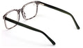 Premium Acetate Square Reading Glasses - Stripe Clear Lens Readers - Eyeglasses