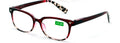 New Half Translucent Tortoise Reading Glasses with Spring Hinges Classic Reader - Vision World