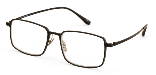 Men Aluminum Optical Frame Wide Fitment Reading Glasses Titanium Temple 144 Ti02