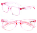 Classic clear frame reading glasses - simple unisex readers