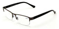 Metal Rectangle Progressive Clear Lens No Line Reading Glasses Tri-Focal Reader - Vision World