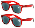 2 Pairs Outdoor Classic Comfortable Reading Glasses - Sunglasses - Not Bifocal - Vision World