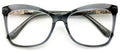 Oversized Women Premium Cateye Reading Glasses - Large Field Clear Lens Reader - Vision World