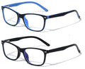 2 Pairs Kids Blue Light Blocking Glasses Anti Eyestrain UV Protection Computer - Vision World