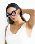 Women Bold Clear Lens Non Prescription Fake Sexy Glasses Eyeglasses Frame
