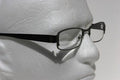 Gun metal rectangle reading glasses +2.00 unisex 1081 - Vision World