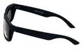 Men Matte Black Soft Polarized Sunglasses Rectangular UV400 Protection Biker - Vision World