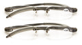2 Pairs Rimless Lightweight Slim Modern Reading Glasses - Clear Lens Reader