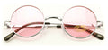 Small Round Hipster Fashion Sunglasses Metal UV Protection Potter fit Kids or Teenager - Vision World