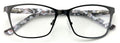 Stainless Steel Non-prescription Glasses Frame Clear Lens Metal Eyeglasses RXabl - Vision World