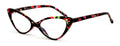 Women's Slim Cateye Clear Bifocal Reading Glasses - Anti-Blue UV Blocker Readers