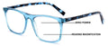 Progressive No-Line Reading Glasses – Zero Power Top | Clear Distance Vision