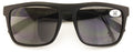 Large Men Matte Keyhole Reading Sunglasses - Outdoor UV400 Tinted Reader ZT111