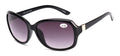 Women Oversize Oval Sunglasses Bifocal - Outdoor Fashion Reading Glasses With UV