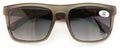 Large Men Progressive Bifocal Reading SunGlasses - UV400 - No Line Or Bubble Key