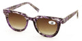 Women Reading Sunglasses - Gradient Tinted Reader - Marble Print Optical Frame