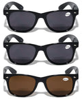 3 Pairs Classic Men Women BiFocal Reading Sunglasses - UV400 Protection Reader