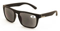 Large Men Matte Keyhole Reading Sunglasses - Outdoor UV400 Tinted Reader ZT111