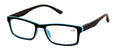 Men’s Matte Lightweight Rectangular Bifocal Readers - Anti Blue Reading glasses