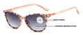 Women Marble Print Tinted Progressive Reading SunGlasses - Zero Power On Top UV