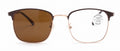 TR90 Metal Progressive Reading Glasses - Zero Power on Top AR Photochromic CR31