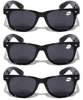 3 Pairs Classic Men Women BiFocal Reading Sunglasses - UV400 Protection Reader