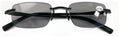 Men Tinted Lightweight Rimless Reading Glasses - UV Protection Sunglasses Reader