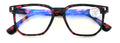 Matte Progressive Clear Reading Glasses - Anti Blue Blocker - Zero Power on Top