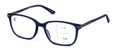 Men Modern Rectangular Progressive Reading Glasses - Zero Power On Top Reader