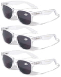3 Pairs Classic Men Women BiFocal Reading Sunglasses - UV400 Protection Reader