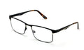 New Men Rectangular Metal Non-prescription Glasses Clear Lens Eyeglasses Frame - Vision World