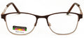 Women No Line Progressive Reading Glasses Metal Anti-Reflective Clear Len Reader
