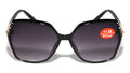 Women Oversized Rhinestones BIFOCAL Reading Sunglasses - Outdoor Reader Glasses - Vision World