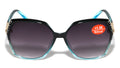 Women Oversized Rhinestones BIFOCAL Reading Sunglasses - Outdoor Reader Glasses - Vision World