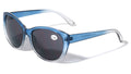 Women Bifocal Reading Sunglasses Reader Glasses Cateye Vintage Jackie Oval - Vision World