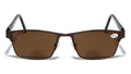BIFOCAL Men Sunglasses Reading Glasses - Metal Extra Large Reader - 152mm Wide
