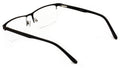 Men Premium Optical Frame Wide Large Head Reading Glasses Half Rim Metal 149MM
