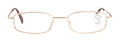 Metal Slim Lightweight Progressive Clear Reading Glasses - Zero Power on Top