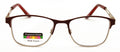 Women No Line Progressive Reading Glasses Metal Anti-Reflective Clear Len Reader