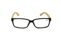 Genuine Bamboo Rectangular Reading Glasses Men Women light weight Readers